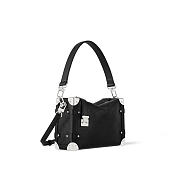 LV Side Trunk MM Black Silver Size 23 x 16 x 8cm - 4