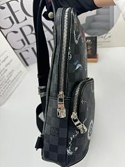 LV AVENUE MAPS SLING BAG SIZE 20*31*10CM - 2