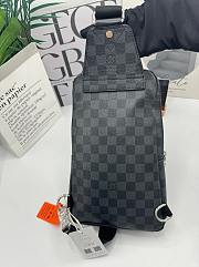LV AVENUE MAPS SLING BAG SIZE 20*31*10CM - 4