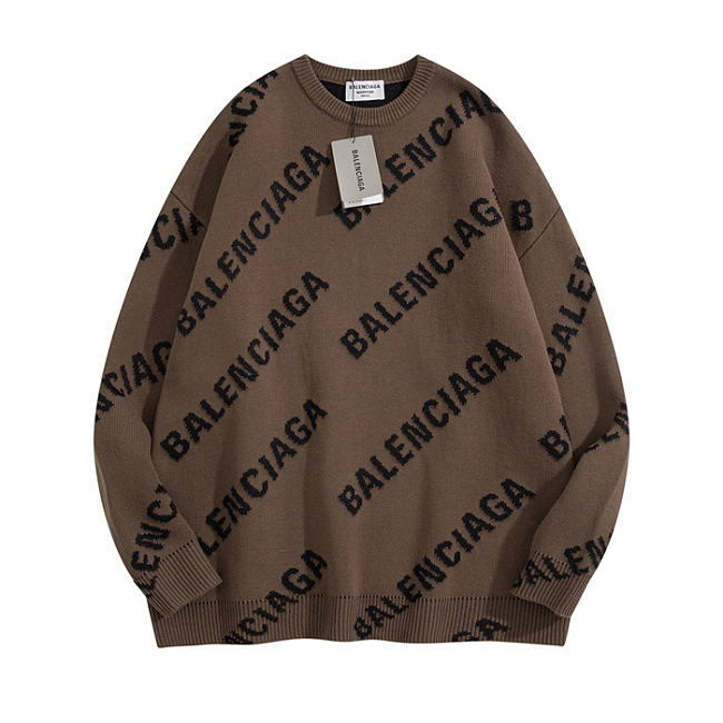 Balenciaga Sweater Brown NO121263 - 1