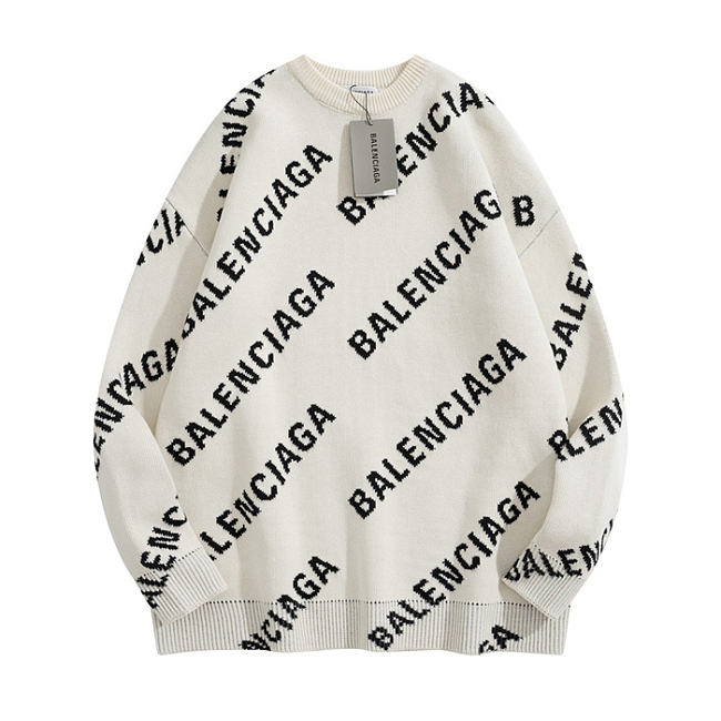 Balenciaga Sweater Cream NO121264 - 1
