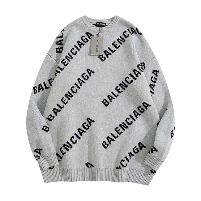 Balenciaga Sweater Grey NO121262 - 1