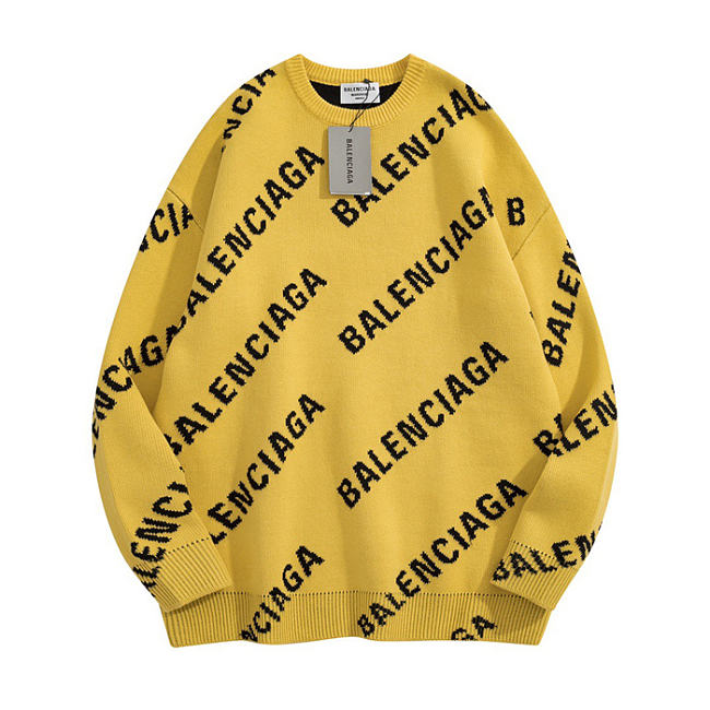 Balenciaga Sweater Yellow NO121255 - 1