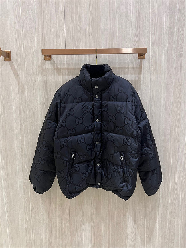 Gucci Down Jacket Top Version All Black - 1