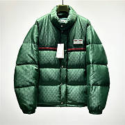 Gucci Down Jacket Top Version Green - 1