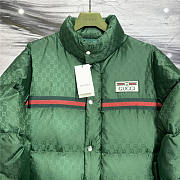 Gucci Down Jacket Top Version Green - 3
