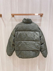 Gucci Down Jacket Top Version Moss Green - 2