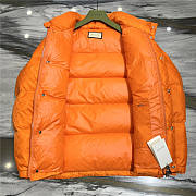 Gucci Down Jacket Top Version Orange - 3