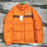 Gucci Down Jacket Top Version Orange - 5