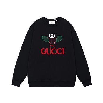 GUCCI FLEECE BADMINTON BLACK