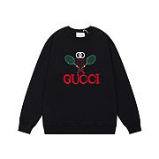 GUCCI FLEECE BADMINTON BLACK - 3