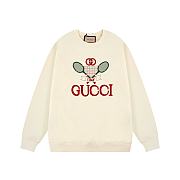 GUCCI FLEECE BADMINTON CREAM - 6