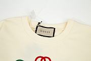 GUCCI FLEECE BADMINTON CREAM - 4