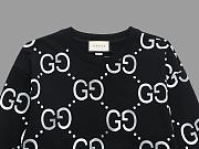Gucci GG Logo Sweatshirts Black - 3