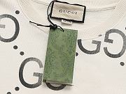 Gucci GG Logo Sweatshirts Cream - 2
