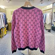Gucci GG Multicolor Sweater Pink - 4