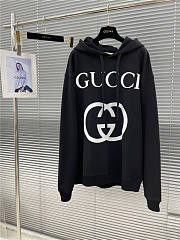 Gucci Hoodie Top Version Black - 4
