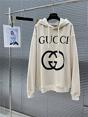 Gucci Hoodie Top Version Cream - 3
