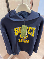 Gucci Hoodier Top Version Blue Yellow - 4