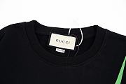 GUCCI SWEATSHIRT GREEN LOGO - 3