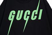 GUCCI SWEATSHIRT GREEN LOGO - 2