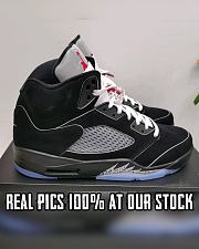 Air Jordan 5 Black Metallic Reimagined HF3975-001 - 2