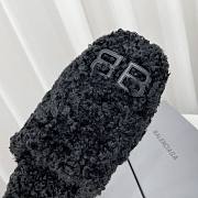 Balenciaga Black Cosy BB Mule - 3