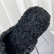 Balenciaga Black Cosy BB Mule - 2