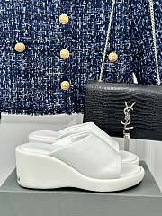 Balenciaga Rise Wedge in White Nappa - 5