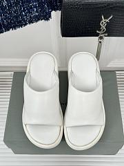 Balenciaga Rise Wedge in White Nappa - 4