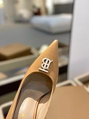Burberry Womens Pumps Beige 10.5CM - 5