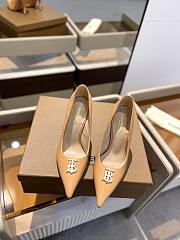 Burberry Womens Pumps Beige 10.5CM - 2