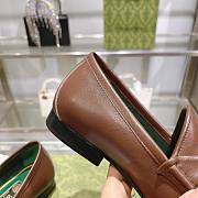 Gucci Horsebit1953 Loafer Brown Leather - 5