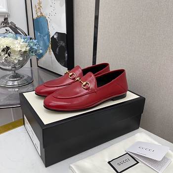 Gucci Loafer with Web Red Leather