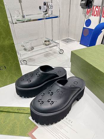 Gucci Slip On Sandal Black