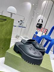 Gucci Slip On Sandal Black - 6