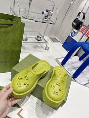 Gucci Slip On Sandal Green - 6