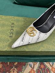 Gucci x Balenciaga The Hacker Project Knife Pump White - 5