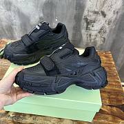 Off-White Glove Slip-On Sneaker In Black - 5