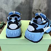 Off-White Glove Slip-On Sneaker In Blue - 5