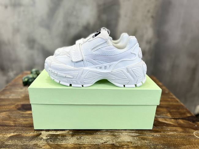 Off-White Glove Slip-On Sneaker In White - 1