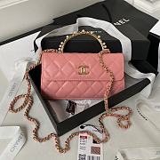 Chanel  Handbag AP3512 Rose Pink Size 10x18x4.5cm - 1