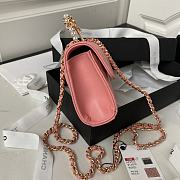 Chanel  Handbag AP3512 Rose Pink Size 10x18x4.5cm - 5