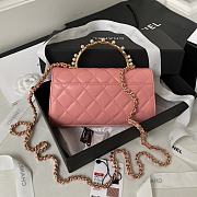 Chanel  Handbag AP3512 Rose Pink Size 10x18x4.5cm - 3