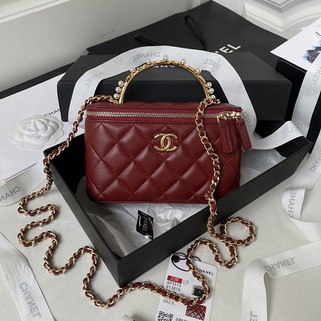 Chanel  Handbag AP3515A Red Size 17x9.5x8cm - 1