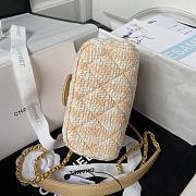 Chanel Cosmetic Bag AS3973A Orange Size 12x15x8cm - 4