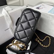 Chanel Cosmetic Bag AS3973B Black Size 12x15x8cm - 4