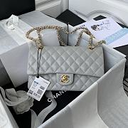 Chanel Handbag A01112 Grey Size 15x25x6cm - 4