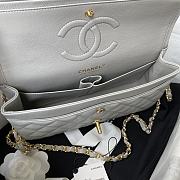 Chanel Handbag A01112 Grey Size 15x25x6cm - 2