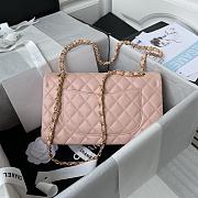 Chanel Handbag A01112 Pink Size 15x25x6cm - 4